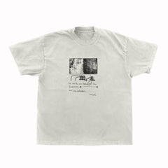 Narval Scribble Tee Bone White