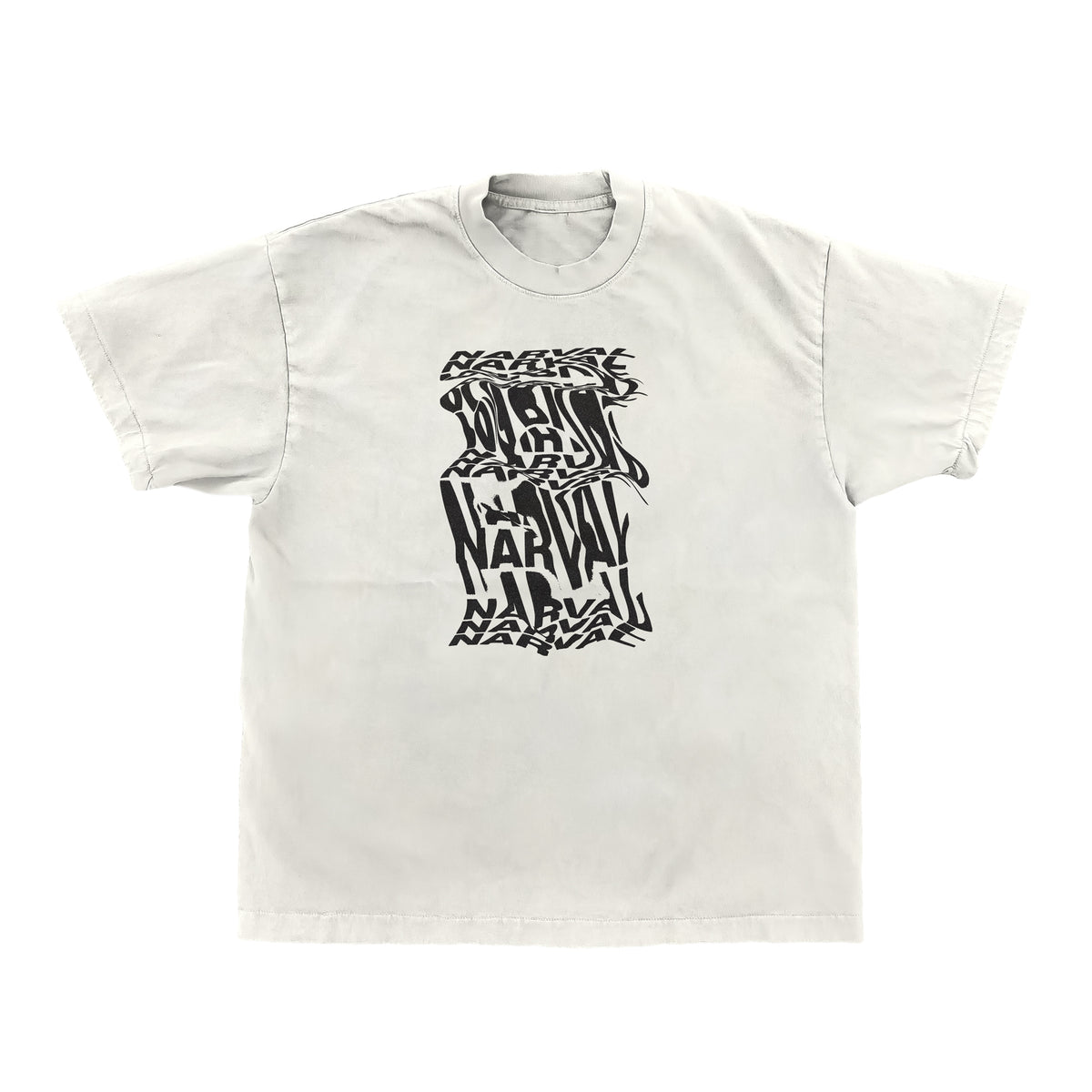 Narval Distorted Tee Bone White